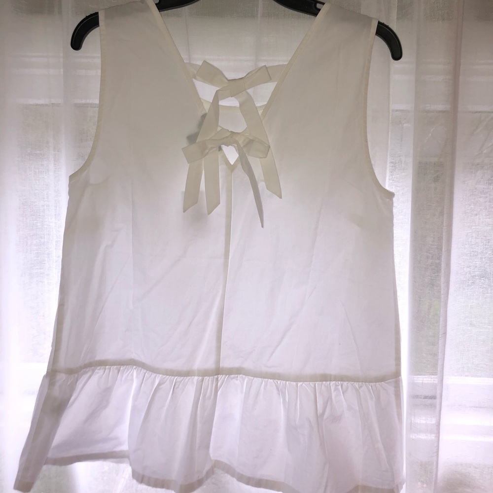 NWT J. Crew Peplum Tank Top
